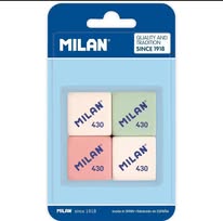 Pack de 4 Gomas Milan