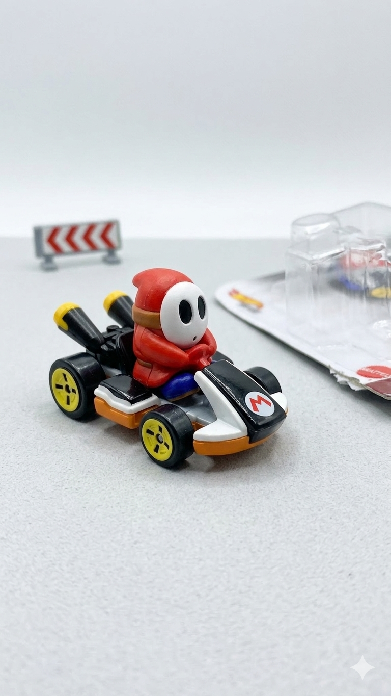 Hot Wheels Mario Kart Shy Guy Standard Kart
