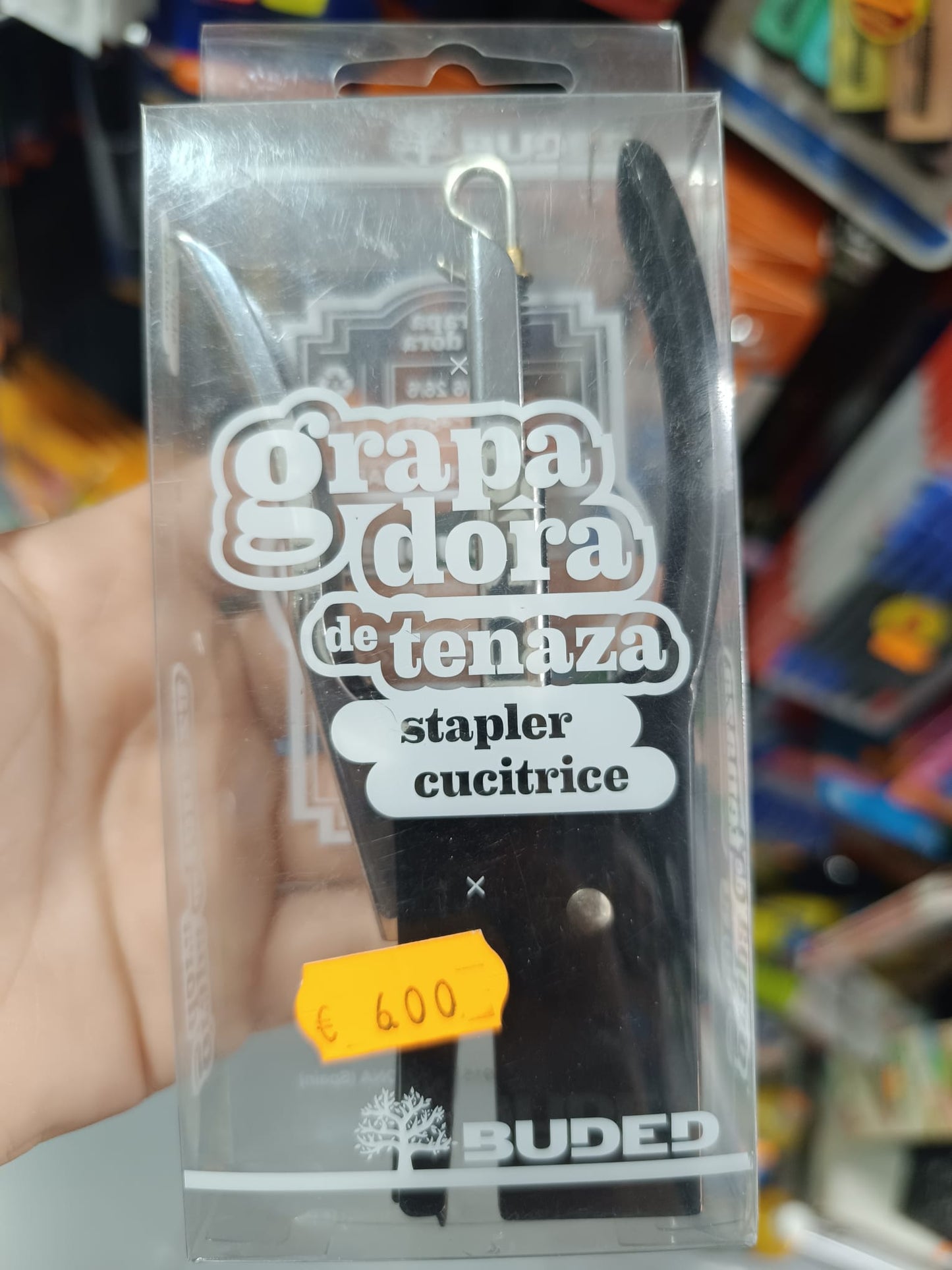 Grapadora de Tenaza Negra