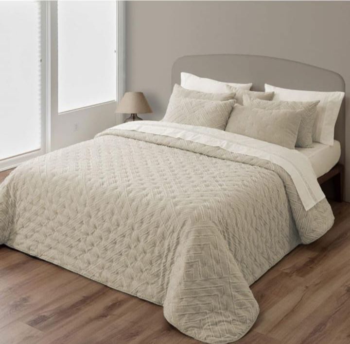 Edredón-Colcha Beige