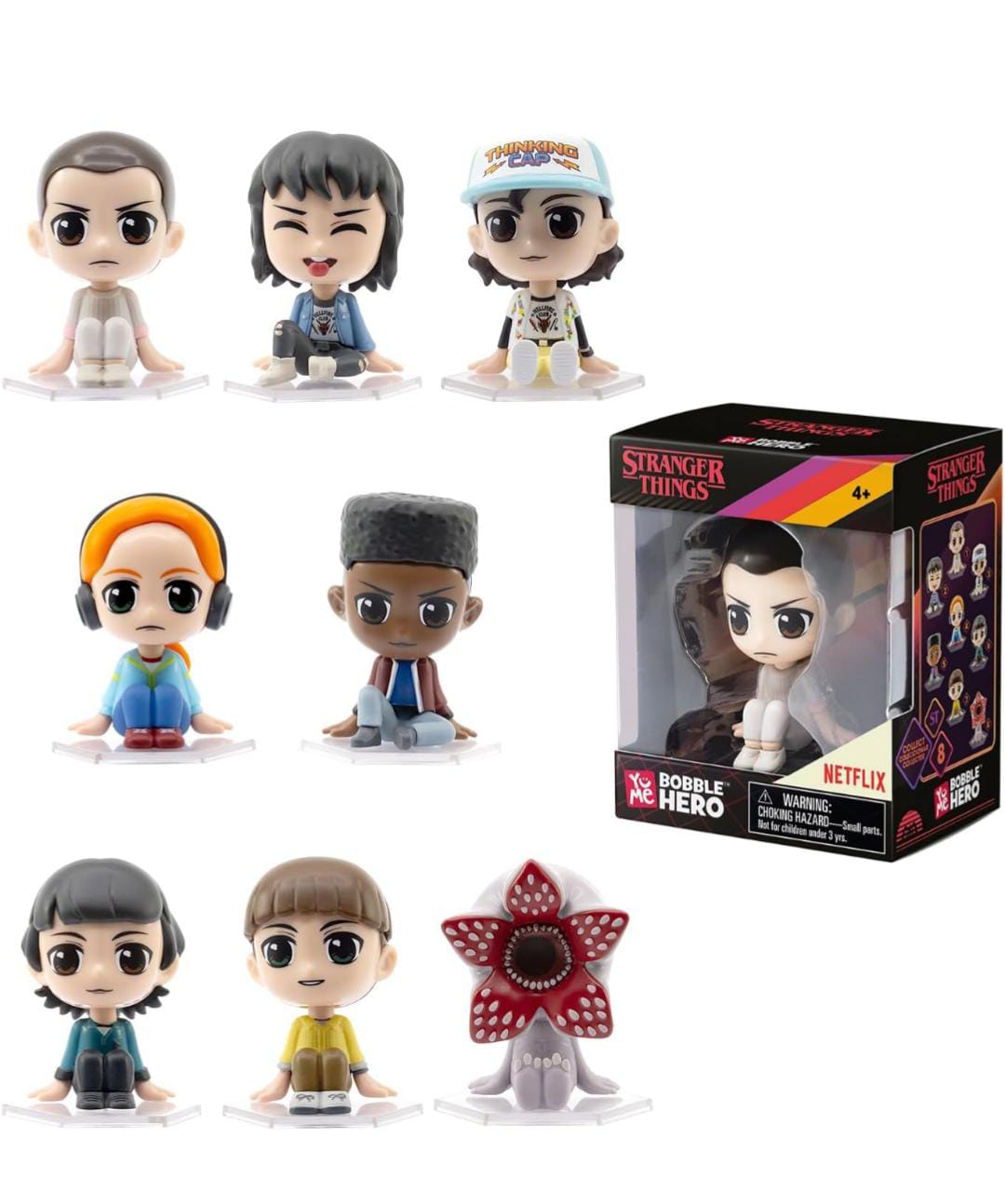 Muñecos Stranger Things en Caja Coleccionable