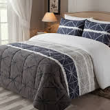 Edredón Estampado con Borrego Vivid Berrocal - Cama 135/150