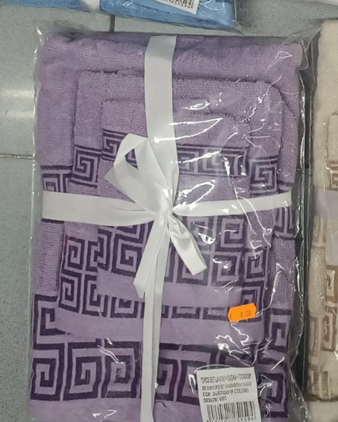 Pack de tres toallas en oferta