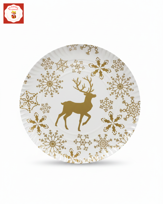 Plato Base Ciervo - Plato Decorativo Navidad y Fiestas