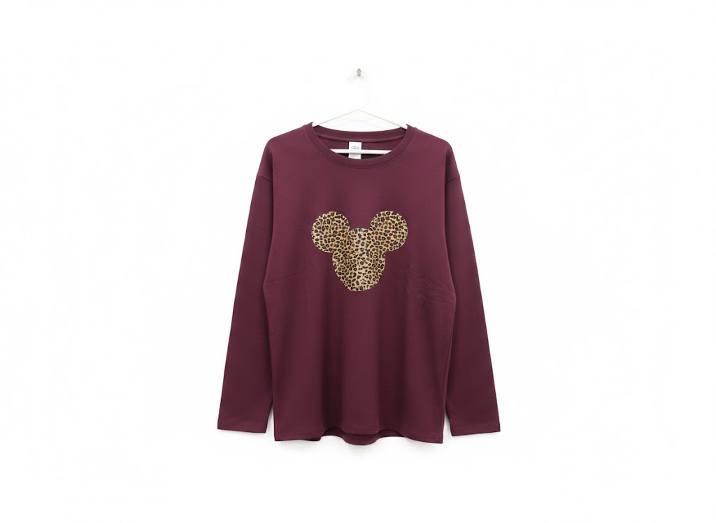 Camiseta de Punto Manga Larga Mickey Mouse