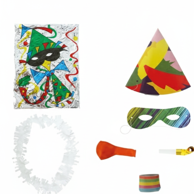 Pack de Cotillón Nochevieja 2026 - Kit Completo de Fiesta Fin de Año