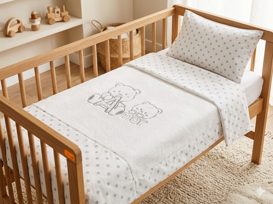 Sábanas de Mini Cuna de Coralina