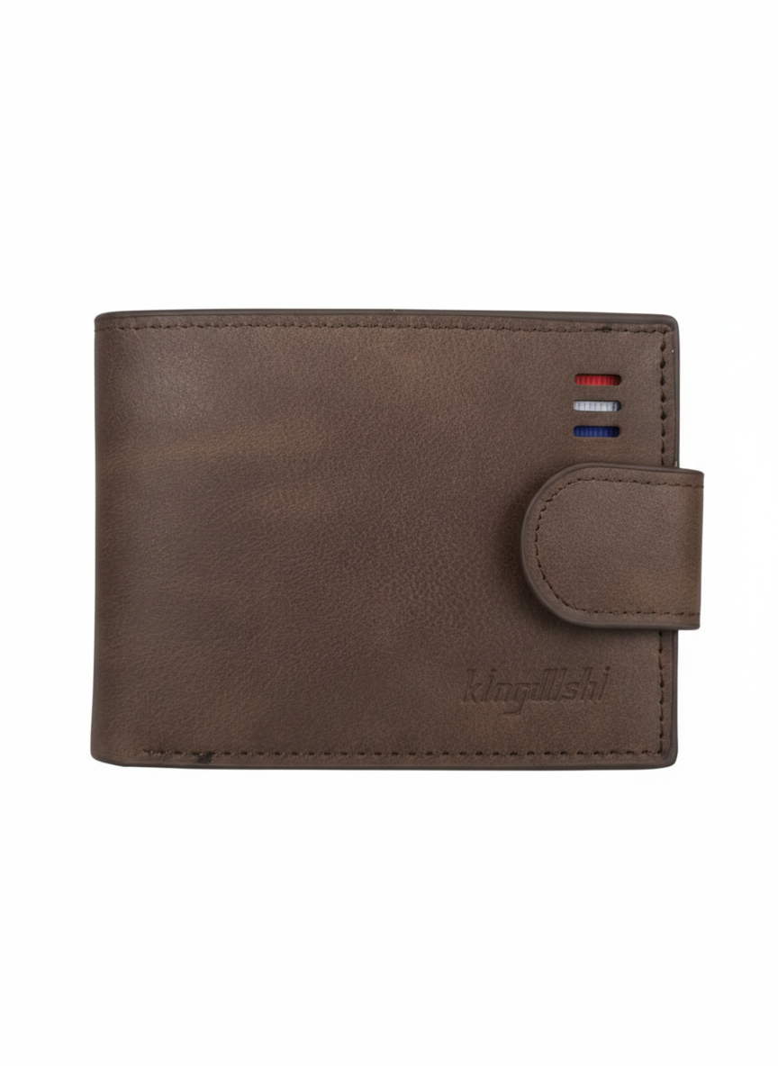 Cartera para Hombre - Marrón-NEGRO