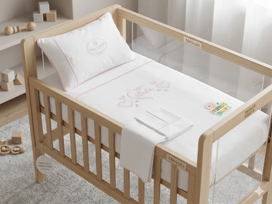 Sábanas Mini Cuna Tríptico 100% Algodón