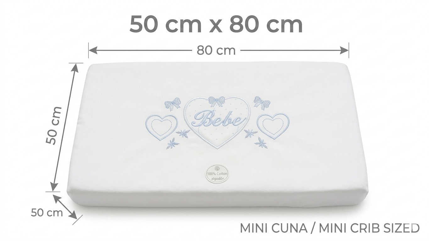 Sábanas Mini Cuna Tríptico 100% Algodón