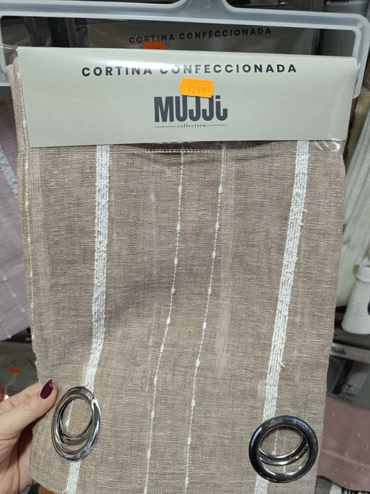 Cortina Confeccionada Líneas