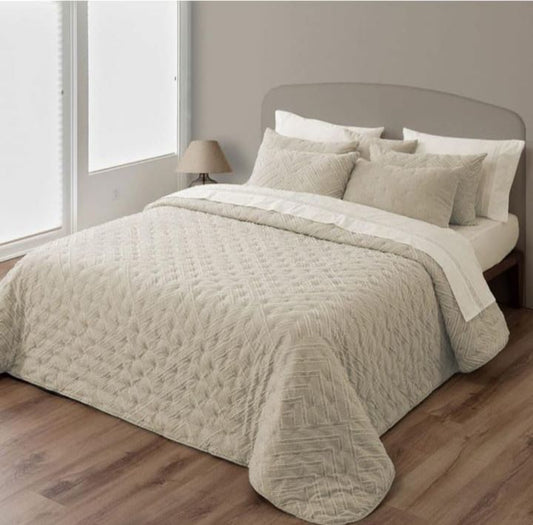 Edredón-Colcha Beige
