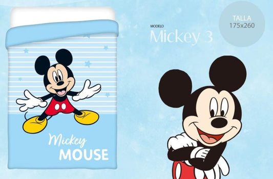 EDREDÓN NORDICO INFANTIL MICKEY MOUSE AZUL