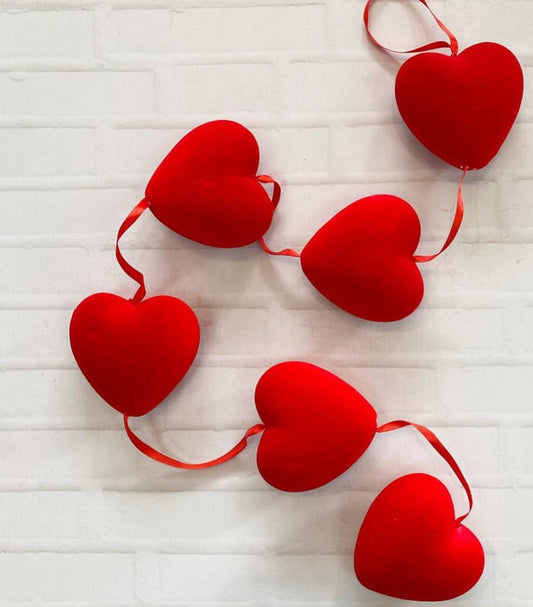 6 Guirnaldas de Corazones