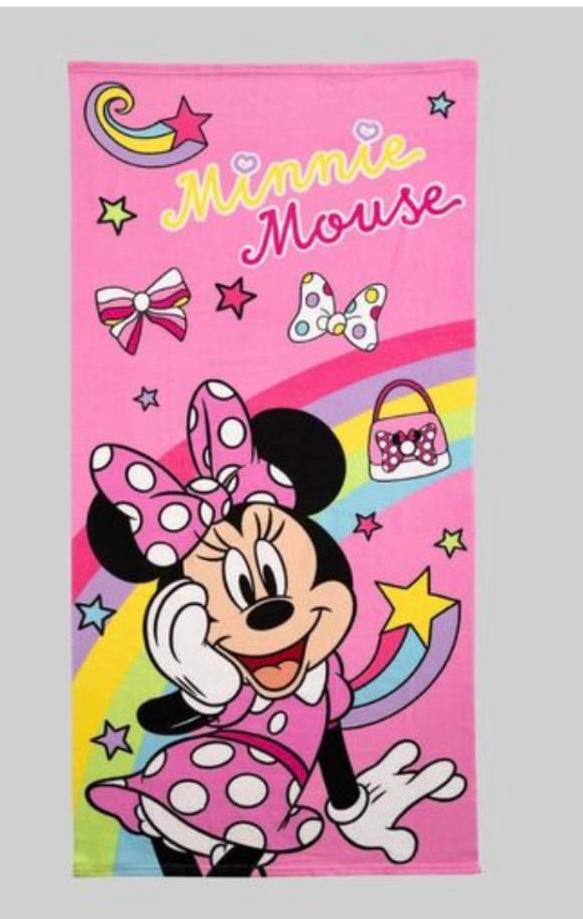 Toalla Minnie Infantil 70x140 cm - Diseño 2