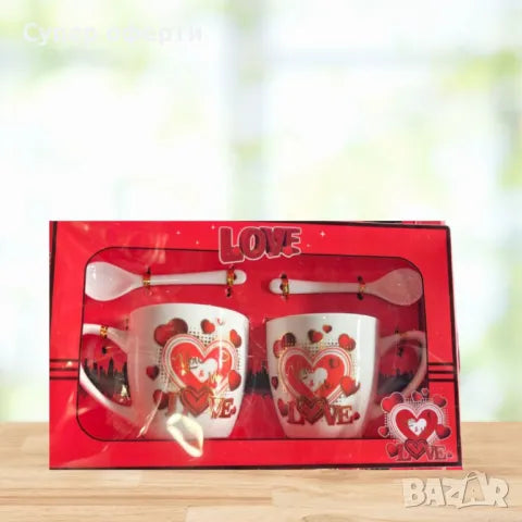 Tazas Dobles San Valentín
